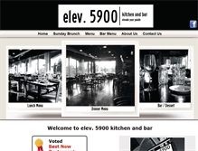 Tablet Screenshot of elev5900.com